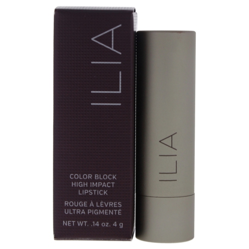 Color Block High Impact Lipstick - Wild Rose by ILIA Beauty for Women - 0.14 oz Lipstick