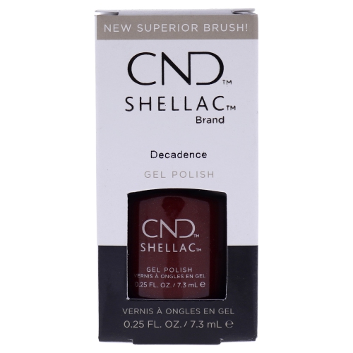 Shellac Nail Color - Decadence by CND for Women - 0.25 oz Nail Polish
