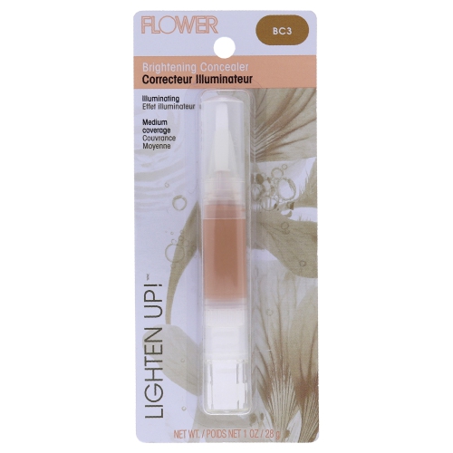 Lighten Up Brightening Concealer - BC3 by Flower for Women - 1 oz Concealer