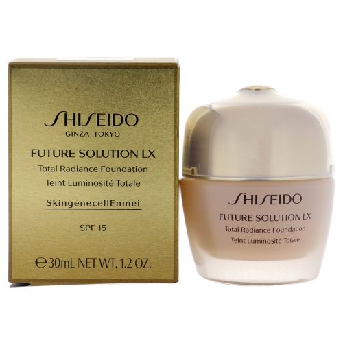 Future Solution LX Total Radiance Foundation SPF 15 - 4 Neutral by Shiseido for Women - 1.2 oz Foundation
