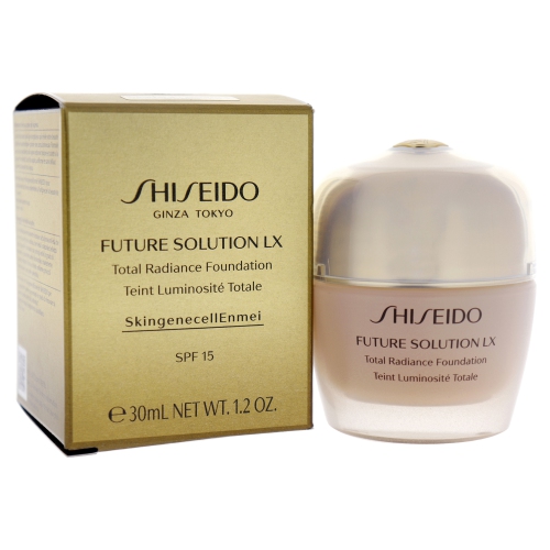 Future Solution LX Total Radiance Foundation SPF 15 - 4 Neutral by Shiseido for Women - 1.2 oz Foundation