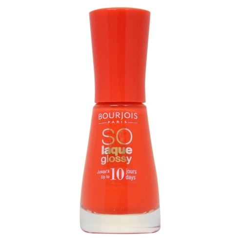 So Laque Glossy -# 02 Prepphibiscus by Bourjois for Women - 0.3 oz Nail Polish