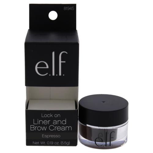 Lock On Liner and Brow Cream - Espresso by e.l.f. for Women - 0.17 oz Cream