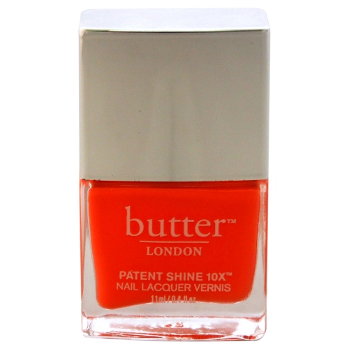 Patent Shine 10X Nail Lacquer - Jolly Good by Butter London for Women - 0.4 oz Nail Lacquer