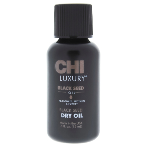 CHI  Luxury Seed Dry Oil By for Unisex - 0.5 OZ Oil In Black