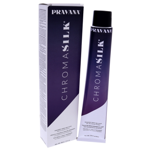 ChromaSilk Creme Hair Color - 5.45 Light Copper Mahogany Brown by Pravana for Unisex - 3 oz Hair Color