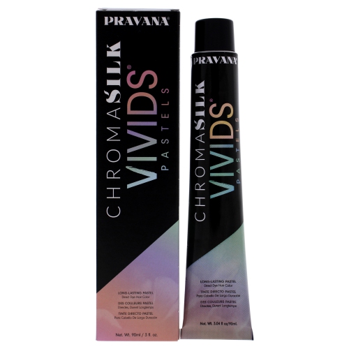 PRAVANA  Chromasilk Pastels Long Lasting Color- Blissful By for Unisex - 3 OZ Hair Color In Blue