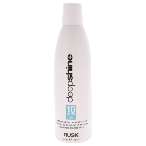 Deepshine Enhancing Cream Developer 10 Volume by Rusk for Unisex - 16 oz Lightener