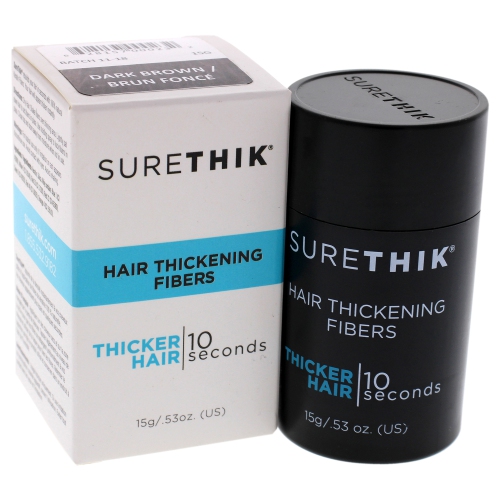 SureThik Hair Thickening Fibers Dark Brown, 15g