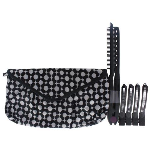 T3 Hair Tools by T3 for Unisex - 3 Pc Bag, 3 Clips, Comb