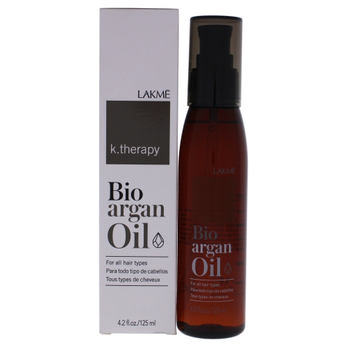 K-Therapy Bio-Argan Oil by Lakme for Unisex - 4.2 oz Oil