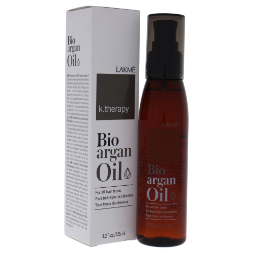 K-Therapy Bio-Argan Oil by Lakme for Unisex - 4.2 oz Oil