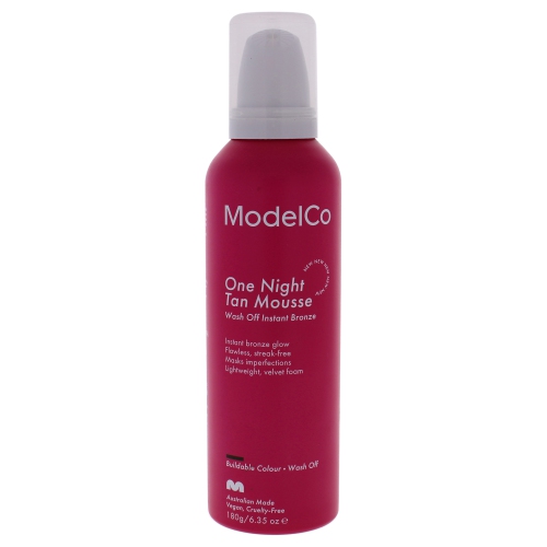 One Night Tan Mousse by ModelCo for Women - 6.35 oz Mousse