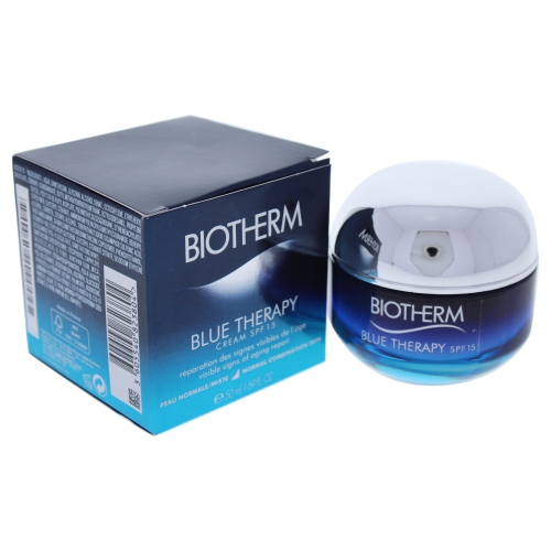 Blue Therapy Cream SPF 15 by Biotherm for Unisex - 1.69 oz Cream