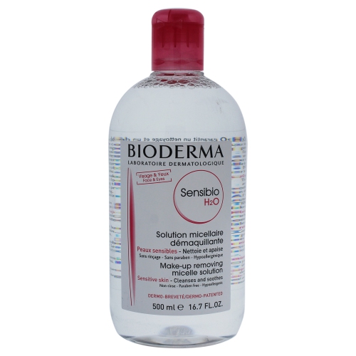 Sensibio H2O Make-Up Removing by Bioderma for Unisex - 16.7 oz Makeup Remover
