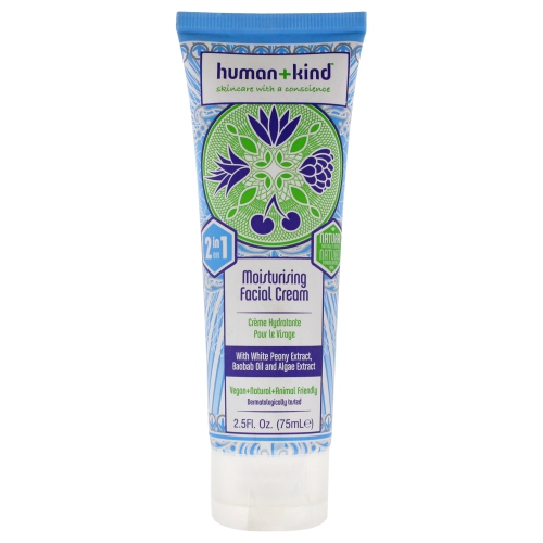 HUMANKIND  Moisturising Facial Cream By Human+Kind for Unisex - 2.5 OZ Cream