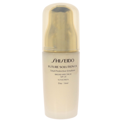 Future Solution LX Total Protective Emulsion SPF 20 by Shiseido for Unisex - 2.5 oz Emulsion