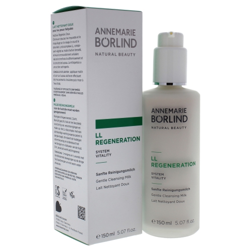 LL Regeneration System Vitality Gentle Cleansing Milk by Annemarie Borlind for Unisex - 5.07 oz Cleanser