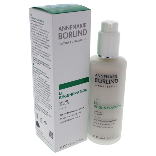 LL Regeneration System Vitality Gentle Cleansing Milk by Annemarie Borlind for Unisex - 5.07 oz Cleanser