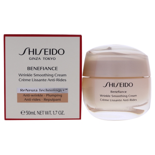 SHISEIDO  Benefiance Wrinkle Smoothing Cream By for Women - 1.7 OZ Cream