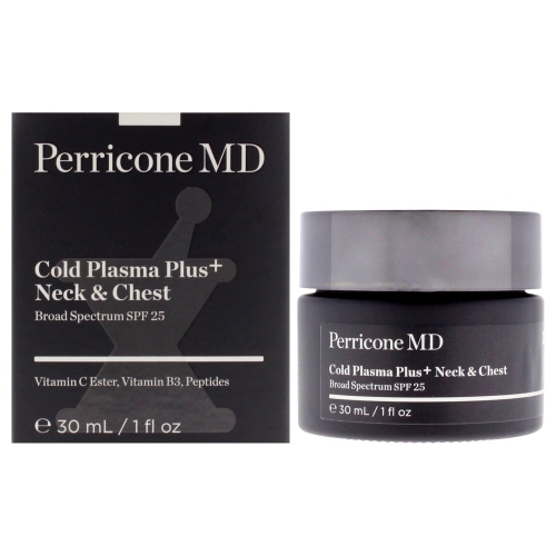 Cold plasma plus Neck and Chest SPF 25 de Perricone MD pour unisexe - hydratant 1&nbsp;oz