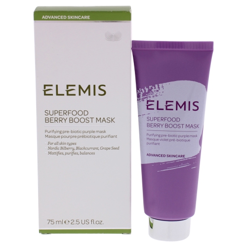 Superfood Berry Boost Mask by Elemis for Unisex - 2.5 oz Mask