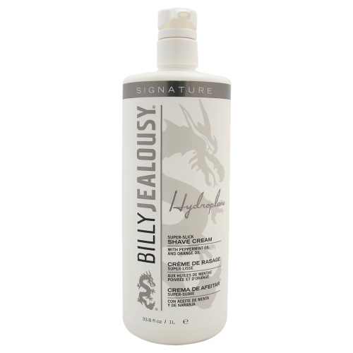 Hydroplane Super-Slick Shave Cream by Billy Jealousy for Men - 33.8 oz Shave Cream