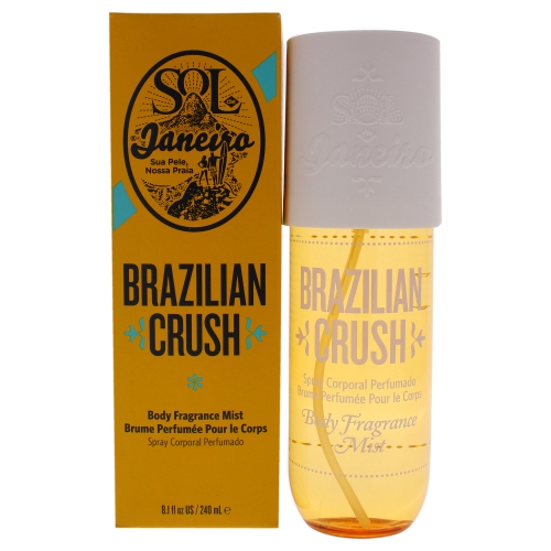 Brazilian Crush Body Fragrance Mist by Sol de Janeiro for Unisex - 8.1 oz Body Mist