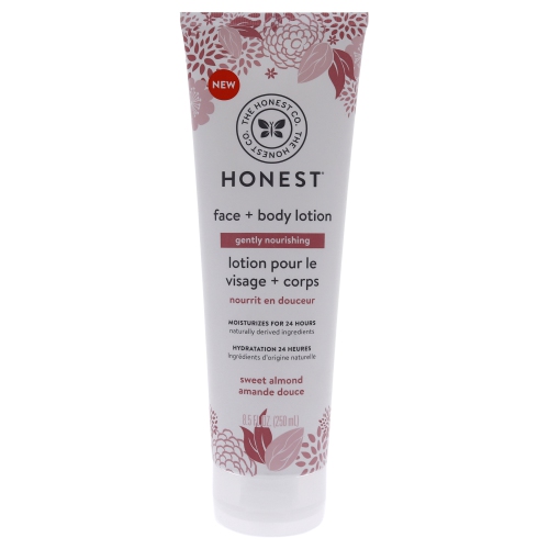 Face Plus Body Lotion Gently Nourishing - Sweet Almond by Honest for Kids - 8.5 oz Body Lotion