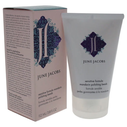 Sensitive Formula Mandarin Polishing Beads by June Jacobs for Unisex - 3.8 oz Scrub