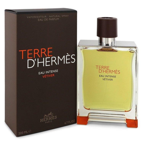 Terre DHermes Eau Intense Vetiver by Hermes for Men - 6.7 oz EDP Spray