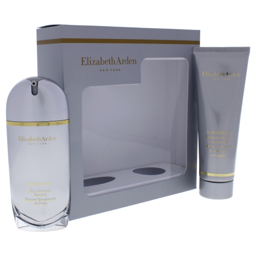 Superstart Set by Elizabeth Arden for Women - 2 Pc 4.2 oz Probiotic Cleanser, 1.7 oz Skin Renewal Booster Lotion