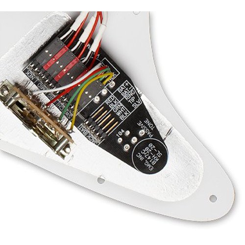 EMG SL20 Steve Lukather Prewired Guitar Pickguard Set, Black