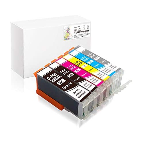 Conink Pgi-250xl Cli-251xl Ink Cartridges Compatible to Pixma Mx922 Mx722 Ip7220 Ip8720 Ix6820 Mg5420 Mg5422 Mg5520
