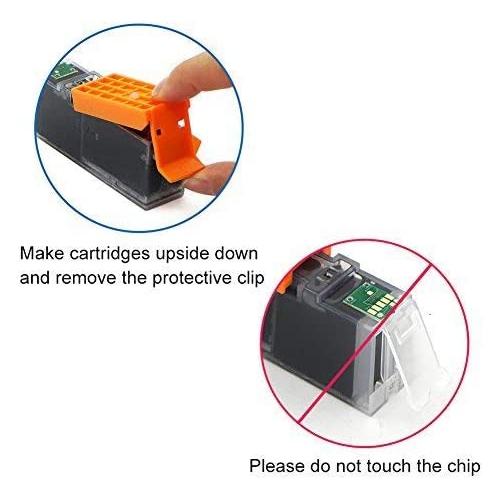 Conink Pgi-250xl Cli-251xl Ink Cartridges Compatible to Pixma Mx922 Mx722 Ip7220 Ip8720 Ix6820 Mg5420 Mg5422 Mg5520