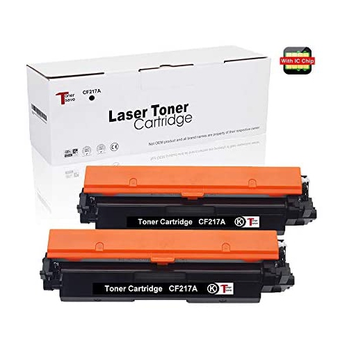 ABTOCAR  Cf217A Tonersave 2Pk Compatible HP 17A Cf217A Toner Cartridge for HP Laserjet Pro M102W / M102A. HP Laserjet Pro Mfp