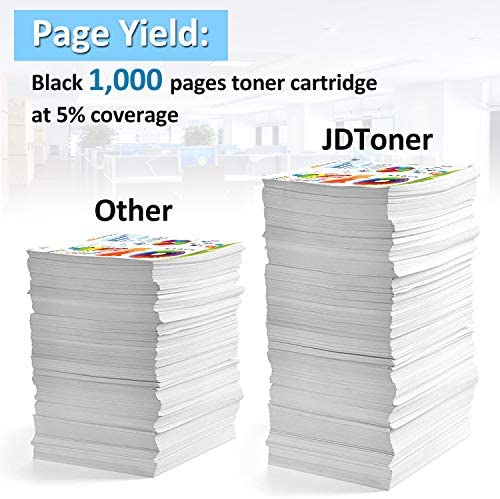 1 Pack Yellow CLT-406S C406S Toner Cartridge Replacement for Samsung CLP-365 CLP-365W CLP-360 CLX-3300 CLX-3305