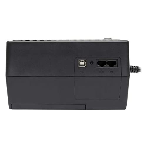 Tripp Lite Internet550U 550Va 300W Ups Desktop Battery Back Up Compact 120V USB Rj11 PC, 8 Outlets