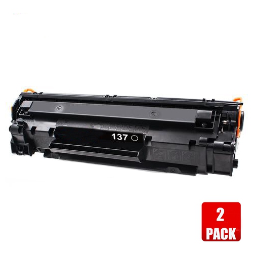 Prime 2 Pack Canon 137/Canon-137 Black Toner Cartridge