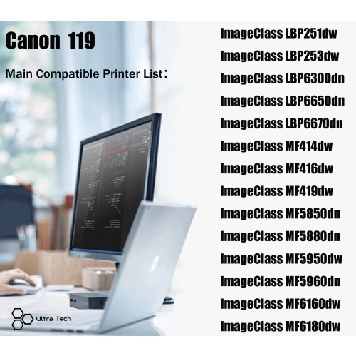 Prime Canon 119/Canon-119 Black Compatible Toner Cartridge