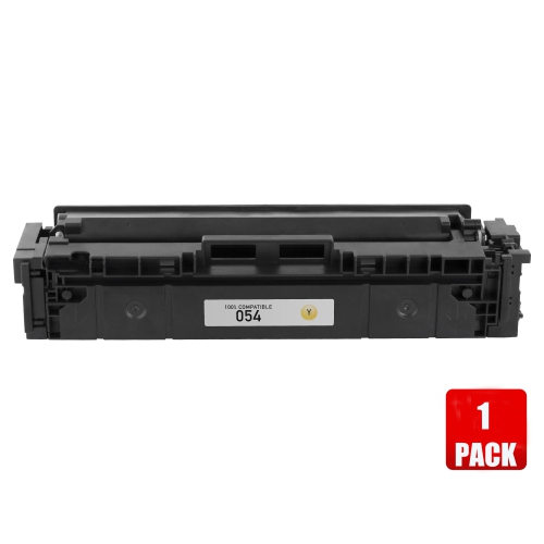 Prime Canon 054/Canon-054/054h/canon054/canon 054 Compatible Standard Page Yield Yellow Toner Cartridge