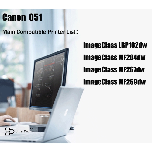 Prime Canon 051/Canon-051/051 Compatible Black Toner Cartridge