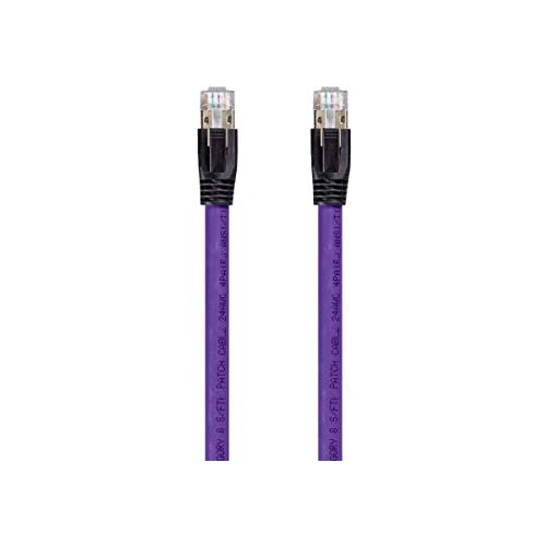 Monoprice Cat8 Ethernet Network Cable 1 Purple 2ghz 40g 24awg S Ftp Entegrade Series Best Buy Canada