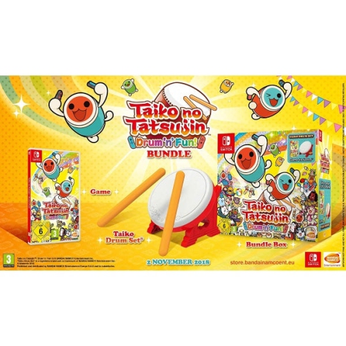 Taiko no Tatsujin: Drum 'n' Fun! - Collector's Edition Bundle [Nintendo Switch]