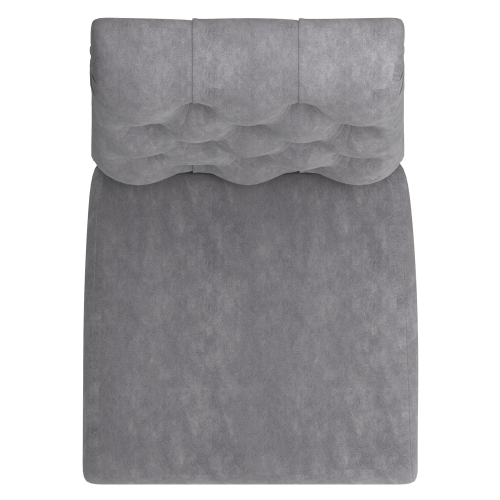 Mobilier de SALLE À MANGER de 7 pièces de Viva Lifestyle - TABLE grise/CHAISE grise