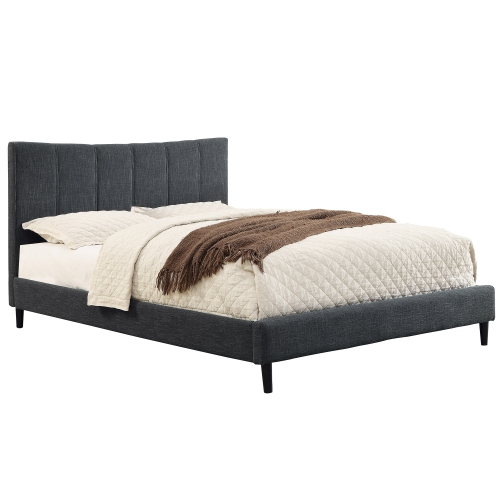 VIVA LIFESTYLE INC.  Furiture 54" Double Platform Bed - In Grey