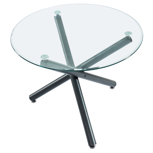 Viva Lifestyle Furiture ROUND DINING TABLE - BLACK