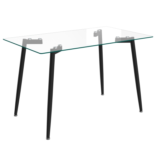 VIVA LIFESTYLE INC.  Furiture Rectangular Dining Table - In Black
