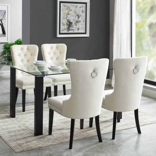 Viva Lifestyle Furiture RECTANGULAR DINING TABLE - BLACK