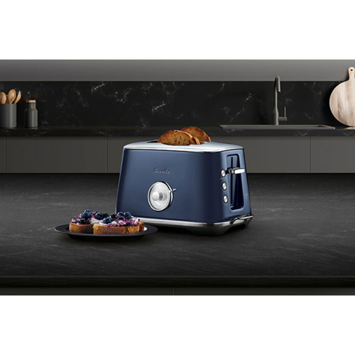 Grille-pain Luxe de Breville - 2 tranches - Damas Bleu
